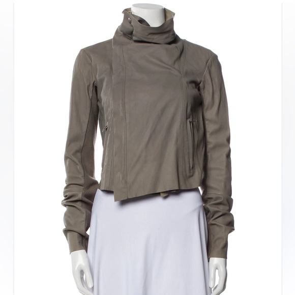 Veda Jackets & Blazers - VEDA Leather Moto Biker Jacket